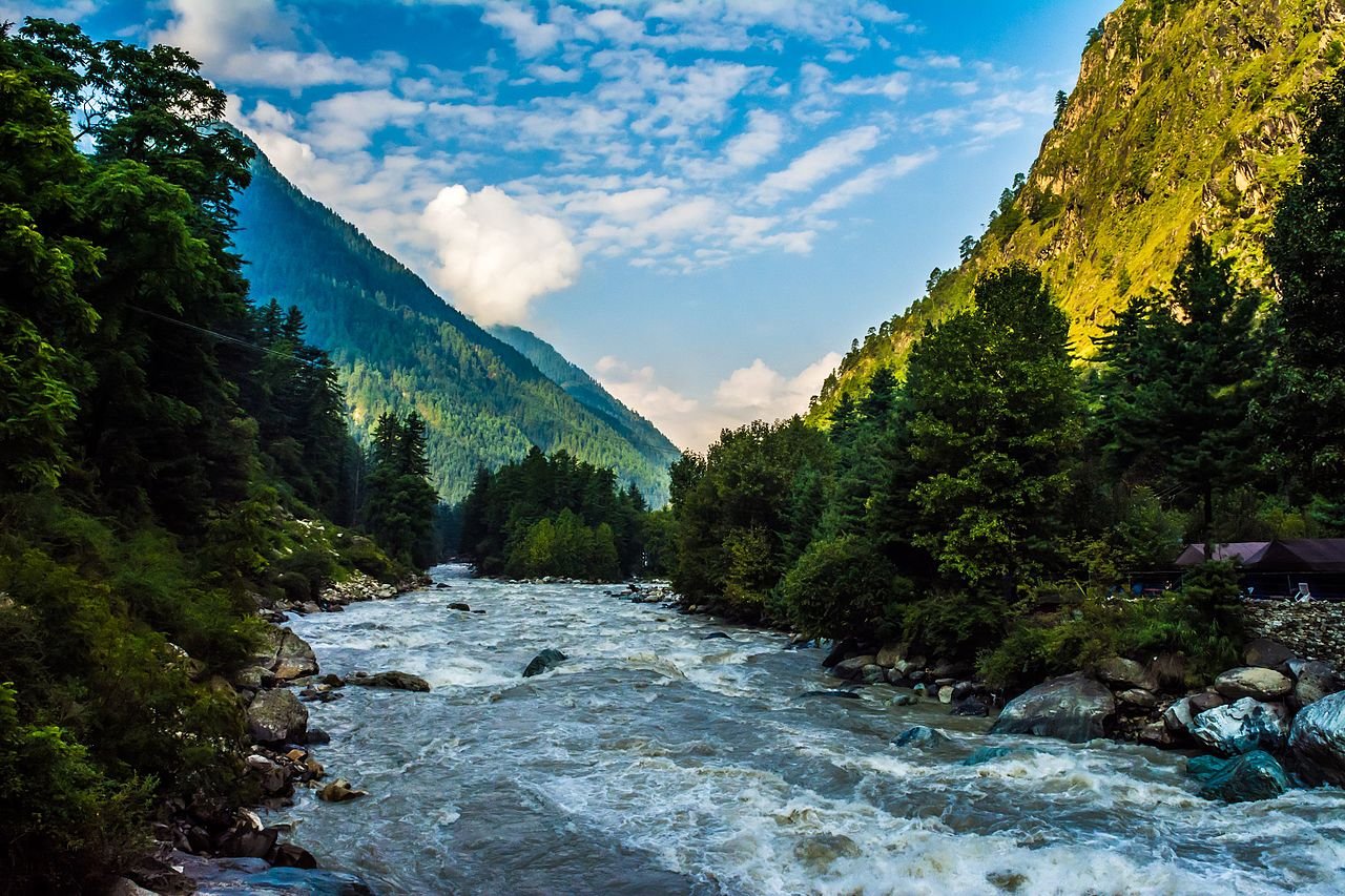 The Parvati river at Kasol