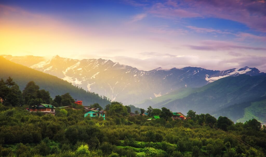 The town of Manali
