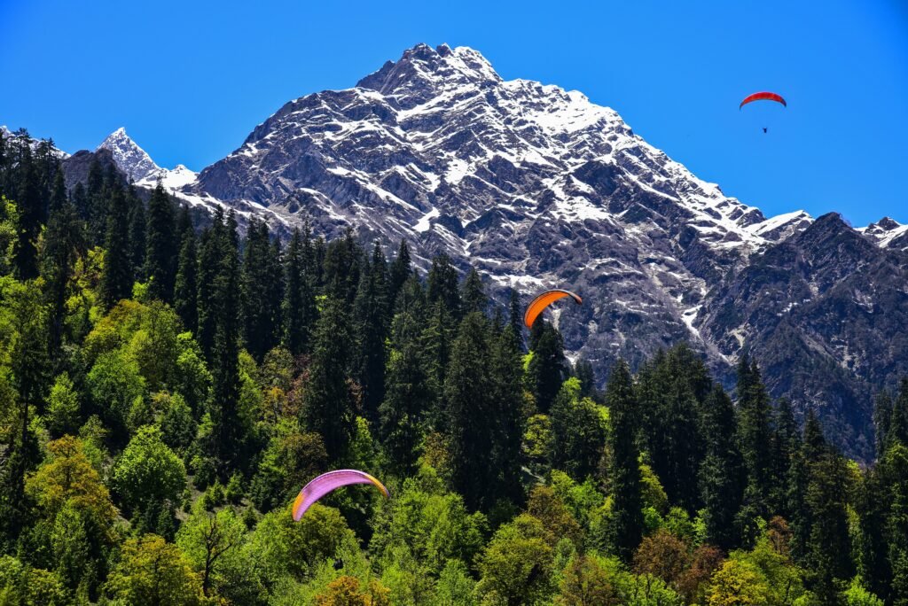 Dharamshala and the Dhauladhar range