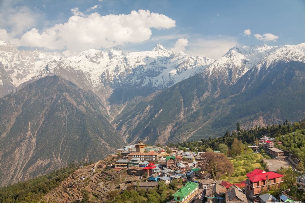 Kalpa village below Kinner Kailash