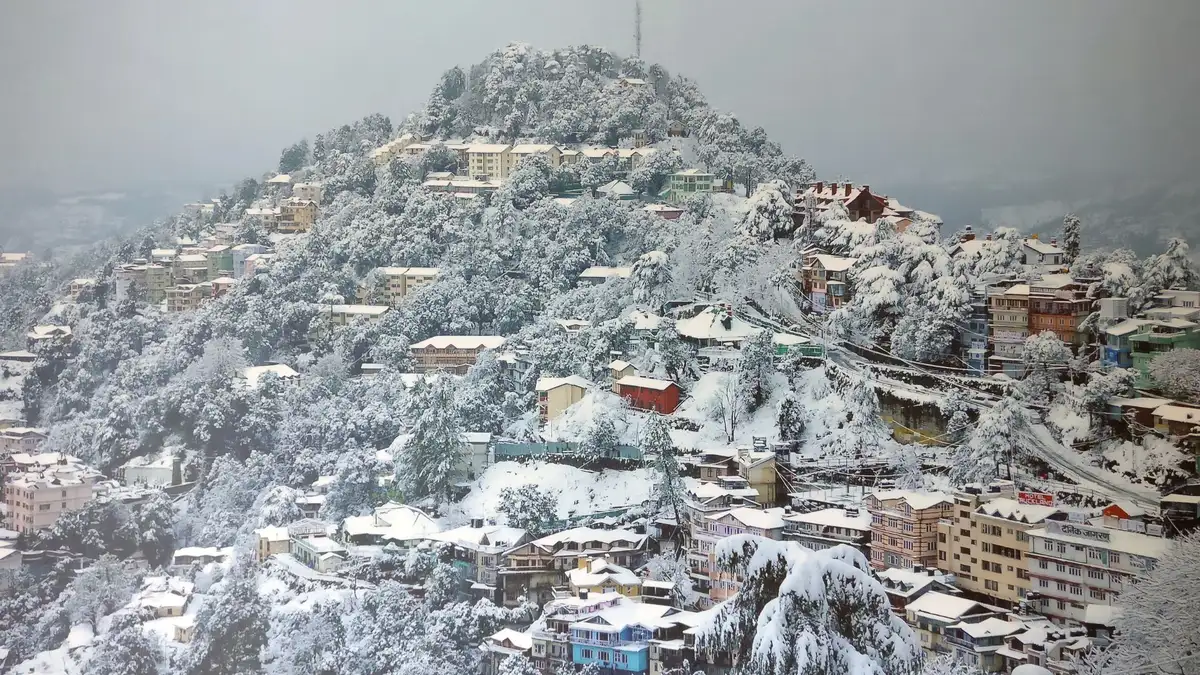 Shimla under snow